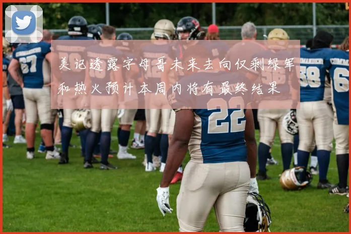 美记透露字母哥未来去向仅剩绿军和热火预计本周内将有最终结果